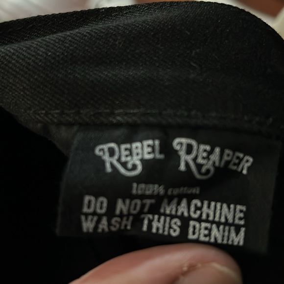 Rebel Reaper Selvedge Denim - Picture 9 of 9